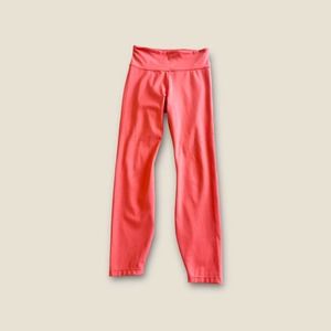 JoyLab Womens Activewear Athletic Leggings Coral Size Small Hidden Zipper Pocket
